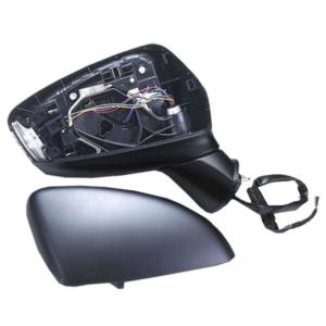 Rétroviseur droit électrique degivrant avec indicateur direction à led rabattable à peindre 8 épingle pour MAZDA 3 de 2013 à 2016, Neuf