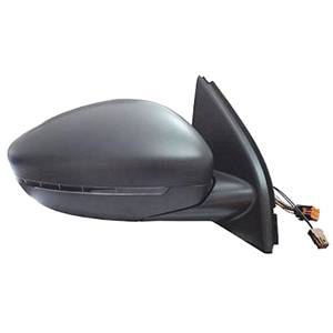 Rétroviseur droit électrique degivrant avec indicateur direction avec feu de courtoisie avec sonde rabattable à peindre 12 épingle modèle 7/13>10/13 pour PEUGEOT 308 de 2013 à 2017, Neuf