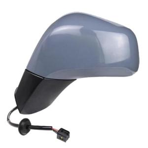 Rétroviseur gauche asphérique électrique degivrant à peindre modèle avec base noire 5 épingle pour OPEL MOKKA de 2013 à 2016, Neuf