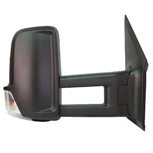 Rétroviseur droit manuel avec indicateur direction bras long pour VOLKSWAGEN LT CRAFTER de 2006 à 2016, Neuf