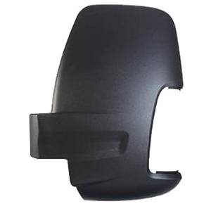 Coque de rétroviseur gauche noire modèle bras court pour FORD TRANSIT de 2014 à 2019,