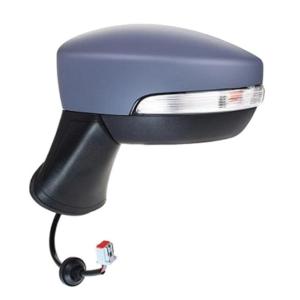 Rétroviseur gauche asphérique électrique avec indicateur direction à peindre 5 épingle pour FORD ECOSPORT de 2013 à 2017, Neuf