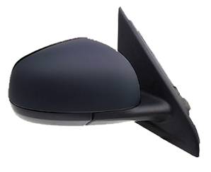 Rétroviseur droit mécanique avec sonde noir 2 épingle pour RENAULT TWINGO de 2014 à 2019, Neuf