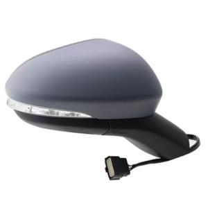 Rétroviseur droit asphérique électrique degivrant avec indicateur direction à peindre base noire 6 épingle pour FORD MONDEO depuis 2014, Neuf