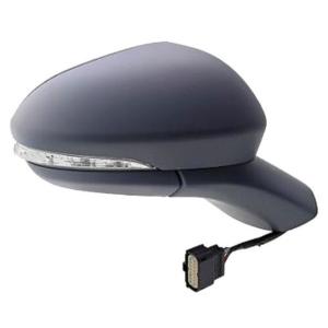 Rétroviseur droit asphérique électrique degivrant avec indicateur direction avec feu de courtoisie rabattable à peindre 9 épingle pour FORD MONDEO depuis 2014, Neuf