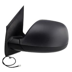 Rétroviseur gauche asphérique électrique degivrant avec antenne radio 5 épingle pour VOLKSWAGEN TRANSPORTER TYP6 depuis 2015, Neuf