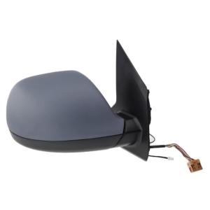 Rétroviseur gauche électrique degivrant rabattable avec antenne radio avec primer 9 épingle pour VOLKSWAGEN TRANSPORTER TYP6 depuis 2015, Neuf