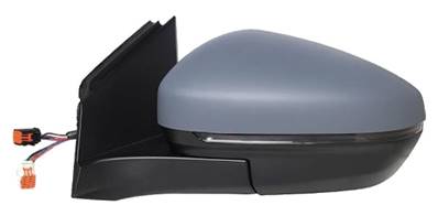Rétroviseur gauche électrique degivrant avec indicateur direction avec feu de courtoisie rabattable à peindre 8 épingle modèle >9/2017 pour PEUGEOT 3008 depuis 2017, Neuf