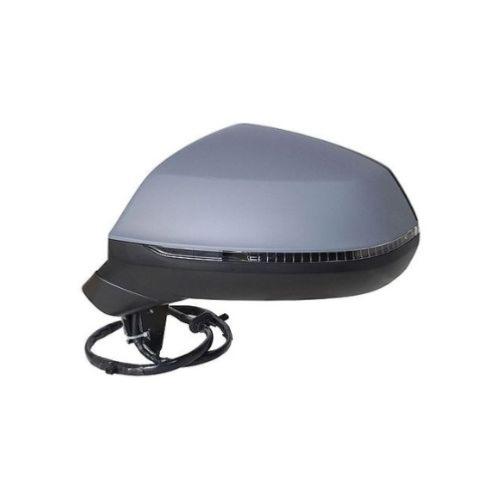 Rétroviseur droit électrique degivrant avec indicateur direction à peindre 8 épingle avec lane assist pour AUDI Q5 depuis 2017, Neuf