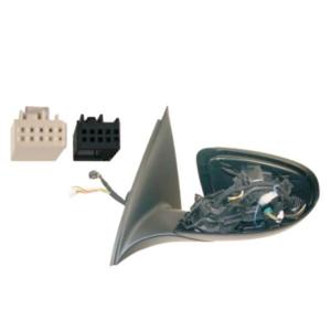 Corps rétroviseur gauche asphérique électrique degivrant avec feu de courtoisie avec mémoire rabattable 9+7 épingle pour MERCEDES (X253) CLASSE GLC depuis 2015,