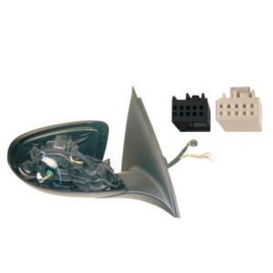 Corps rétroviseur droit asphérique électrique degivrant avec feu de courtoisie avec mémoire rabattable 9+7 épingle pour MERCEDES (X253) CLASSE GLC depuis 2015,