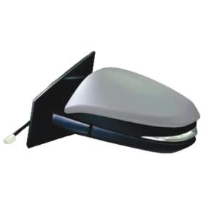 Rétroviseur gauche électrique degivrant avec indicateur direction rabattable à peindre avec système capteur depassement pour TOYOTA RAV 4 de 2013 à 2015, Neuf