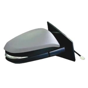 Rétroviseur droit électrique degivrant avec indicateur direction rabattable à peindre avec système capteur depassement pour TOYOTA RAV 4 de 2013 à 2015, Neuf