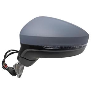 Rétroviseur gauche asphérique électrique degivrant avec indicateur direction à peindre 6 épingle pour VOLKSWAGEN TIGUAN depuis 2016, Neuf