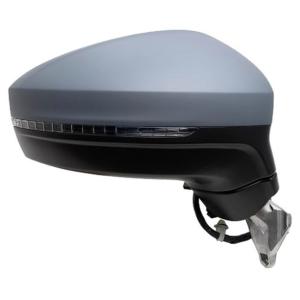 Rétroviseur droit électrique degivrant avec indicateur direction avec feu de courtoisie avec mémoire rabattable à peindre 15 épingle avec lane assist pour VOLKSWAGEN TIGUAN depuis 2016, Neuf