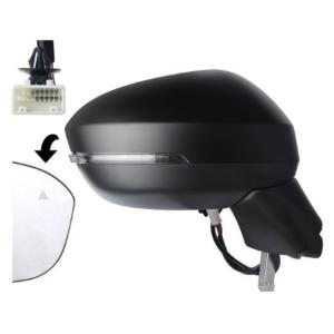 Rétroviseur droit électrique degivrant avec indicateur direction à peindre 6pin pour LAND ROVER DISCOVERY de 2014 à 2015, Neuf