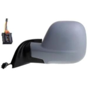 Rétroviseur gauche électrique degivrant rabattable à peindre 7 épingle pour CITROEN BERLINGO depuis 2018, Neuf