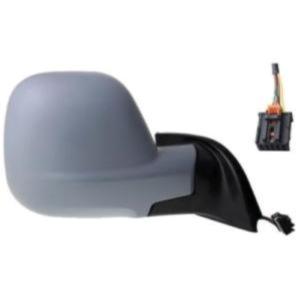 Rétroviseur droit électrique degivrant avec sonde rabattable à peindre 7+2 épingle pour CITROEN BERLINGO depuis 2018, Neuf
