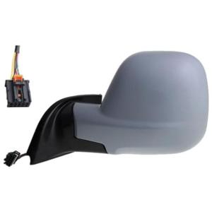Rétroviseur gauche électrique degivrant rabattable à peindre 9 épingle avec système capteur depassement pour CITROEN BERLINGO depuis 2018, Neuf