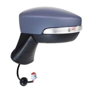 Rétroviseur gauche asphérique électrique degivrant avec indicateur direction à peindre 7 épingle pour FORD ECOSPORT depuis 2018, Neuf