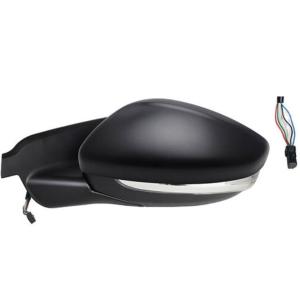 Rétroviseur gauche électrique degivrant avec indicateur direction rabattable à peindre modèle avec système capteur depassement 10 épingle pour CITROEN C4 CACTUS depuis 2018, Neuf