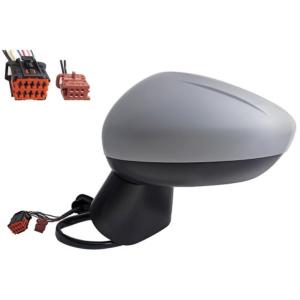 Rétroviseur gauche électrique degivrant rabattable à peindre avec système capteur depassement 7+2 épingle pour OPEL CROSSLAND X depuis 2017, Neuf