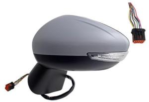 Rétroviseur gauche électrique degivrant avec indicateur direction à peindre 6 épingle pour CITROEN C3 AIRCROSS depuis 2017, Neuf