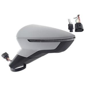 Rétroviseur gauche électrique degivrant avec indicateur direction à peindre 8 épingle pour SEAT ARONA depuis 2017, Neuf