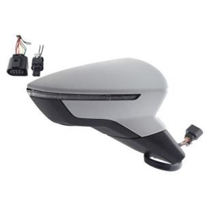 Rétroviseur droit électrique degivrant avec indicateur direction à peindre 8 épingle pour SEAT ARONA depuis 2017, Neuf