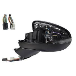 Corps rétroviseur gauche électrique degivrant avec indicateur direction avec feu de courtoisie avec mémoire rabattable 7+7 épingle (sans coque et plaque) pour MERCEDES (W177) CLASSE A depuis 2018,