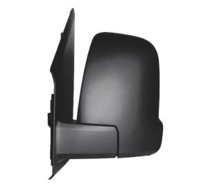Rétroviseur gauche manuel avec indicateur direction noir 2 épingle modèle 1/19> pour MERCEDES (W906) SPRINTER depuis 2018, Neuf