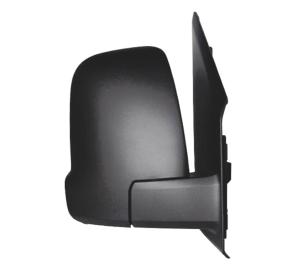 Rétroviseur droit manuel avec indicateur direction noir 2 épingle modèle 1/19> pour MERCEDES (W906) SPRINTER depuis 2018, Neuf