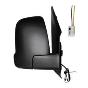 Rétroviseur droit électrique degivrant avec indicateur direction noir 7 épingle modèle 1/19> pour MERCEDES (W906) SPRINTER depuis 2018, Neuf
