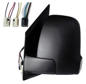 Rétroviseur gauche électrique degivrant avec indicateur direction rabattable noir 9 épingle modèle 1/19> pour MERCEDES (W906) SPRINTER depuis 2018, Neuf