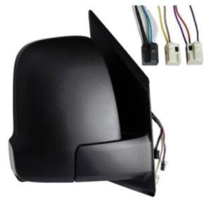 Rétroviseur droit électrique degivrant avec indicateur direction noir avec système capteur depassement 11 épingle modèle 1/19> pour MERCEDES (W906) SPRINTER depuis 2018, Neuf