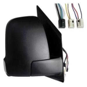 Rétroviseur droit électrique degivrant avec indicateur direction rabattable noir avec système capteur depassement 9 épingle modèle 1/19> pour MERCEDES (W906) SPRINTER depuis 2018, Neuf