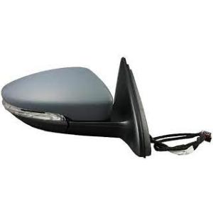 Rétroviseur droit electrique-degivrant-avec primer-con feu-rabattable-convexe/chrome pour VOLKSWAGEN NEW BEETLE depuis 2011, Neuf