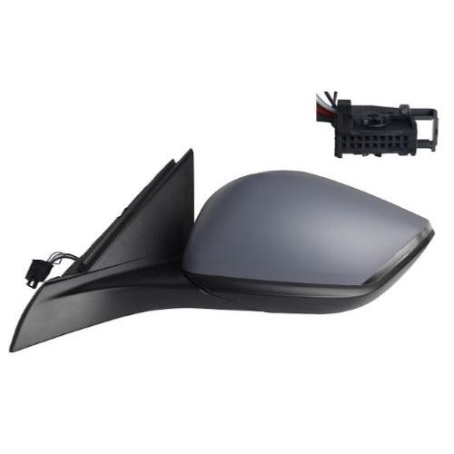 Rétroviseur gauche électrique degivrant rabattable avec indicateur à led et lumière de courtoisie pour PEUGEOT 308 depuis 2021, Neuf