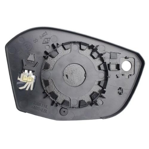 Plaque miroir droit degivrant pour PEUGEOT 308 depuis 2021, Neuve