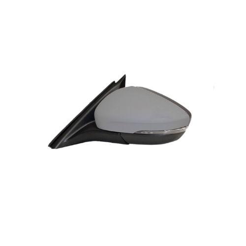 Rétroviseur gauche électrique degivrant avec indicateur direction à led avec feu de courtoisie rabattable à peindre 10 épingle avec système capteur depassement pour FORD FOCUS de 2018 à 2021, Neuf