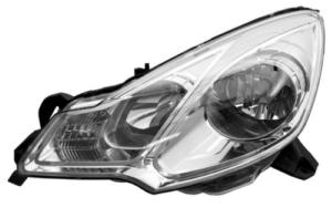 Phare optique h7+h1 gauche pour CITROEN C3 de 2009 à 2013, Neuf