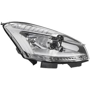 Phare optique droit h7+h1 pour CITROEN C4 PICASSO RY de 2010 à 2013, Neuf