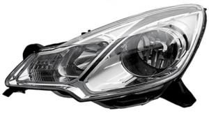 Phare optique h1+h7 gauche pour CITROEN C3 de 2013 à 2016, Neuf