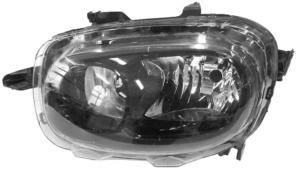 Phare optique h7+h7 gauche pour CITROEN C3 de 2016 à 2020, Neuf