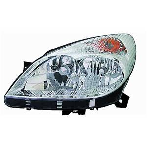Phare optique h7+h4 gauche pour CITROEN C5 de 2001 à 2004, Neuf