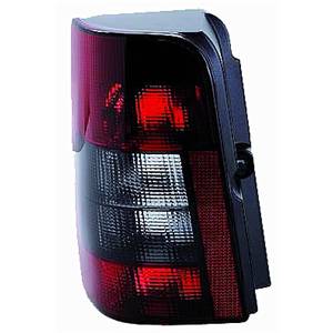 Feu arrière gauche rouge fumé modèle avec hayon unique pour CITROEN BERLINGO de 1996 à 2002, Neuf