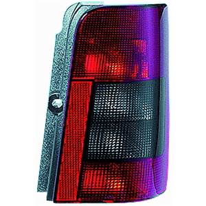 Feu arrière droit rouge fumé modèle avec 2 porte battante pour CITROEN BERLINGO de 1996 à 2002, Neuf