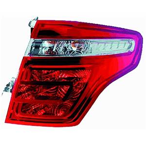 Feu arrière droit extérieur pour CITROEN C4 PICASSO de 2006 à 2010, Neuf