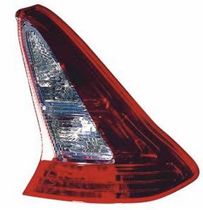 Feu arrière rouge et blanc droit modèle coupe pour CITROEN C4 de 2008 à 2010, Neuf