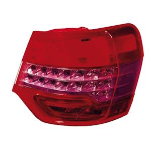 Feu arrière extérieur rouge droit modèle berline pour CITROEN C5 de 2008 à 2010, Neuf